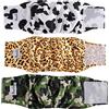 Slowton Male Dog Diapers Wraps, Pannolini lavabili fasce per la pancia con cuscinetti aggiuntivi, Pannolini altamente assorbenti con chiusura flessibile, confezione da 5