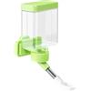 Generic Distributore automatico di acqua per uccelli, dispenser d'acqua da appendere, facile da pulire, per animali domestici, accessori per gabbie per uccelli (verde)