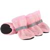 Generic Scarpe per cani in rete traspirante, stivali estivi traspiranti per cani con suola antiscivolo per cani di taglia piccola e media _S() Rkz443