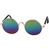 Generic Occhiali vintage a forma di gatto, per cani di piccola taglia e gatti, accessori per animali domestici (multicolore)