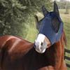 Horses Maschera Horses In Lycra Con Rete Occhi BLU Cob, Leggera e Traspirante, non Ostacola il Campo Visivo del Cavallo, Protezione di Occhi e Orecchie