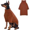 KONVINIT Maglione Cane Taglia Grande Invernale, Caldo Tessuto a Nido d'Ape Traspirante, Alta Colla,Dog Sweater Per Cani Grossi