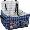 G TALECO GEAR Seggiolino auto per cani fino a 16 kg, per cani di piccola e media taglia, con memory foam
