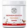 C&G Pets | Gel Sano per Gambe e Piedi per pollame, 500 ml, Formula vegana al 100% Protegge da batteri, Funghi e Acari irritanti, rimedio Naturale per Gambe Squamose e Supporto per la guarigione