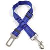 Generic Cintura di sicurezza per cani da auto, regolabile, con imbottitura elastica, fibbia in metallo rinforzato, design anti-groviglio, per animali domestici di piccola e media taglia (blu)