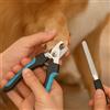 Generic Set di tagliaunghie professionale per cani, tagliaunghie per cani di grandi dimensioni, manici antiscivolo, lima per unghie gratuita, strumento per la toelettatura per animali domestici, cani, gatti