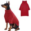 KONVINIT Maglione Cane Taglia Grande Invernale, Caldo Tessuto a Nido d'Ape Traspirante, Alta Colla,Dog Sweater Per Cani Grossi