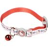 CERDÁ LIFE'S LITTLE MOMENTS Hello Kitty - Collare per gatti ufficiale, taglia unica, regolabile, accessorio tenero, resistente e sicuro per animali domestici fan di Hello Kitty