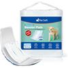 Pet Soft Fodere per pannolini per cani, 100 pezzi, usa e getta, per cani maschi e femmine, con protezione laterale a prova di perdite, inserti assorbenti per cani (M-100 pezzi)