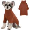 KONVINIT Maglione Cane Taglia Grande Invernale,Caldo Tessuto a Nido d'Ape Traspirante, Alta Colla, Dog Sweater Per Cani Grossi