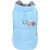 Izefia Cappotto Antivento per Cane - Giacca Invernale con Fodera Calda, Maglione Spesso, Gilet Elegante per Cani e Gatti Piccoli e Medi