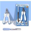 Generic Set di tagliaunghie per cani, tagliaunghie professionale per cani e gatti con lima per unghie, strumento professionale per la toelettatura degli animali domestici, tagliaunghie per gatti con