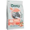 Oasy Dog Monoprotein Puppy Small Mini | Salmone | Cibo Secco per Cuccioli di Taglia Piccola e Mini | Sacco da 6 Kg