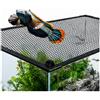 Generic Coperchio per Acquario Tagliabile, Rete Magnetica Anti-Salto | Design fai da te per bordi curvi, vasche senza bordo e aperture personalizzate(60x40CM/23.62x15.75in)