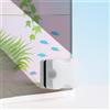 Generic Mini raschietto magnetico per alghe per acquario, 3 cm, detergente a due lati, bianco, utilizzato per acquari in vetro