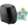 TEMU-SC 10L Mangiatoia automatica laghetto, Pond Fish Feeder, Distributore cibo per pesci per vacanze e clima caldo o freddo(alimentato a batteria)