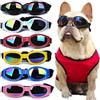 Generic Occhiali per cani regolabili con cinghia, adatti per cani di piccola e media taglia, occhiali pieghevoli alla moda per animali domestici, protezione UV, accessori alla moda per animali domestici (nero