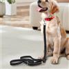 Generic Guinzaglio per cani resistente, lungo 1,8 m, perfetto per cani di taglia media e grande (1,8 m, nero)