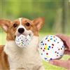 Generic Giocattolo interattivo per cani e animali domestici, durevole ad alta elasticità, palla da tennis per cani di taglia grande e cuccioli, per insegnare e giocare