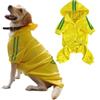 Izefia Felpe con Cappuccio per Cani 4 Gambe Tuta Vestiti per Cani Maglione Caldo Felpa in Cotone Giacca Tuta per Cane Piccolo Cane Medio Grande Cane Gatto