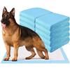 GYMAX Tappetini Igienici per Cani Monouso, 5 Strati a Prova di Perdite, Traverse Antiodore, Traspiranti, Asciugatura Rapida, Assorbenti per l'Addestramento, Cuccioli Gatti, 75x90cm (100 Pezzi)
