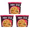 MOM - Meal of the Moment, Cheesy Peri Peri Pasta, Ready to Eat No Added Preservatives Instant Meals 100% Durum Wheat, 74 gm, Pack of 3