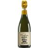 Bottle-Up Bottiglia di spumante dolce Asti DOCG con etichetta personalizzata - Idea regalo esclusiva e originale per uomo, festa del Papà, festa del Nonno, nuova nascita, compleanno e Natale. (Baffi)