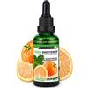 ALPHAPOWER FOOD: Stevia liquida, (1 x50ml Gusto succo d'arancia) Gusto liquido, Gocce aromatizzanti e dolcificante senza zucchero sostituto dello zucchero & calorie, dolcificante naturale, vegano