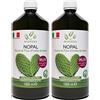 Benessence - Succo di Fico d'India da bere al 99,5% -Nopal - Equilibra il peso corporeo - 2L