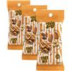 ZIG - Fruits & Nuts - Power mix 300g | Monoporzione di Mandorle, noci, nocciole, uva sultanina | (10 bustine da 30g) (Confezione da 3)