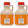 MapleFarm - Puro sciroppo d'acero Canadese Grado A, Dark Robust taste - Caraffa 500 ml (Confezione da 2) - Pure maple syrup - succo d'acero