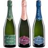 Generico Le Marchesine Franciacorta Bollicina - Vini Spumante del Franciacorta - (3 Bottiglie, Mix Degustazione)
