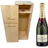Zeus Party Cassetta Champagne Personalizzabile con le tue Foto e Frasi + Bottiglia, Ottima idea Regalo Ideale per le feste (Moët & Chandon, 3 Litri Jeroboam)