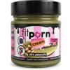 Fitporn - Crema Proteica Senza Zucchero e Lattosio al Pistacchio 35% | Golosa Crema Proteica Low Carb ad Alto Contenuto di Fibre e Proteine, Priva di Olio di Palma e Maltitolo, 200g