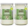 Exponatura Ghee di Capra Biologico - Burro Chiarificato di Capra - Ricco di Acidi Grassi Salutari e Vitamine - Ideale per Paleo e Keto - Tradizione Ayurvedica - Ghi (500 g) (Confezione da 2)