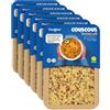Trevijano Zuppa Juliana di Mare: 6 vaschette da 100g (600g di verdure disidratate). Un vassoio per 8 porzioni di verdure: carota, pastinaca, porro, alga wakame, cipolla, cavolo, sedano e prezzemolo.