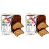 NÄTOO PANE PROTEICO 2 Confezioni da 360g Pane a Fette Low Carb Keto 30% Proteine Ideale per Dieta Chetogenica Protein Bread con Basso Contenuto di Carboidrati Vegano (Confezione da 2)