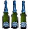 Generico Le Marchesine Franciacorta Bollicina - Vini Spumante del Franciacorta - (3 Bottiglie, Saten Brut Millesimato Brigantia)