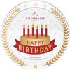 Niederegger torta di marzapane Buon compleanno