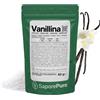 SaporePuro Vanillina Pura in Polvere 50 g - Aroma Vaniglia Senza Glutine per Dolci, Biscotti, Torte, Creme e Gelati - Grado Alimentare Certificato