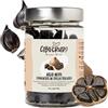 CIBO CRUDO crudo biologico vegan Aglio Nero Fermentato Biologico in Spicchi - Qualità Premium - 200g - Prodotto Alimentare Naturale dal Gusto Dolce e Balsamico.