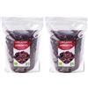 Planta Vera Fiori di Ibisco Biologici Egiziano | Qualità Premium | 1Kg BIO Hibiscus | Petali Grandi Tè Sfuso (Confezione da 2)