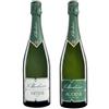 Generico Le Marchesine Franciacorta Bollicina - Vini Spumante del Franciacorta - (2 Bottiglie, Nitens - Audens)