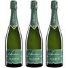 Generico Le Marchesine Franciacorta Bollicina - Vini Spumante del Franciacorta - (3 Bottiglie, Dosaggio Zero Audens)