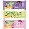 Generic Go Ahead Croccante Fetta di Frutta Foresta Frutta, Mela, Lampone Confezione da 3 (18 barrette in totale)