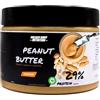 Golden Body Nutrition - Burro di arachidi, Peanut Butter 100%. Basso Contenuto di Zuccheri - 500 g Peanut Butter Naturale e Vegano - Crema di Arachidi Spalmabile Senza Olio di Palma (500 g, Crunchy)