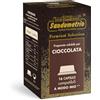 Sandemetrio Cioccolata Solubile, 16 Capsule Compatibili con A Modo Mio®, Premium Selection
