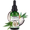 ALPHAPOWER FOOD: Stevia liquida, (1 x50ml Gusto latte di cocco) Gusto liquido, Gocce aromatizzanti e dolcificante senza zucchero sostituto dello zucchero & calorie, dolcificante naturale, vegano