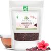 Herbes du Monde - Ibisco BIO Fiore Tagliato 170 g - Bissap Karkadé - Certificato AB