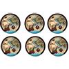 irpot Mini Cialde Decoshape Evento e Personaggio Scelta 24 pz topper cupcake (Pirati)